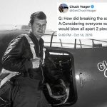 Chuck Yeager Breaks Sound Barrier