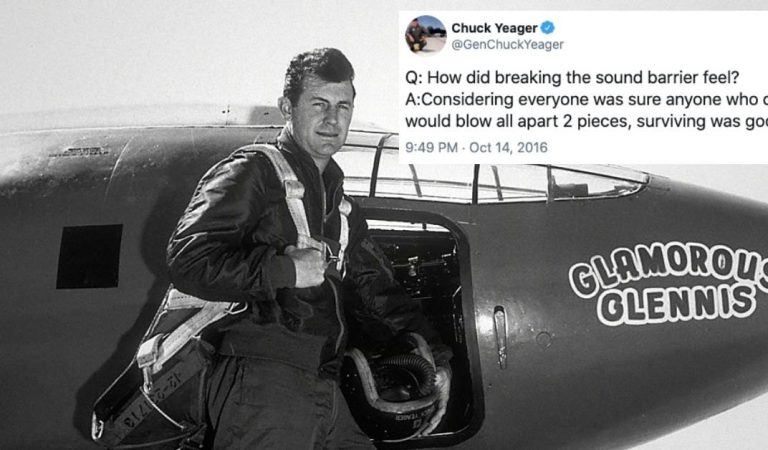 Chuck Yeager, The First Pilot To Break The Sound Barrier, Has Died
