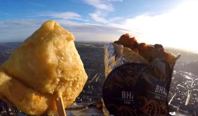 Man From UK Tries To Launch Samosa Into Space But It Crash-Lands Just Like His Dreams