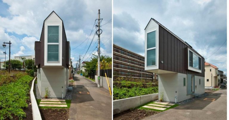 Talk About Illusion_ This Narrow House In Japan Looks Tiny Only From Outside FI