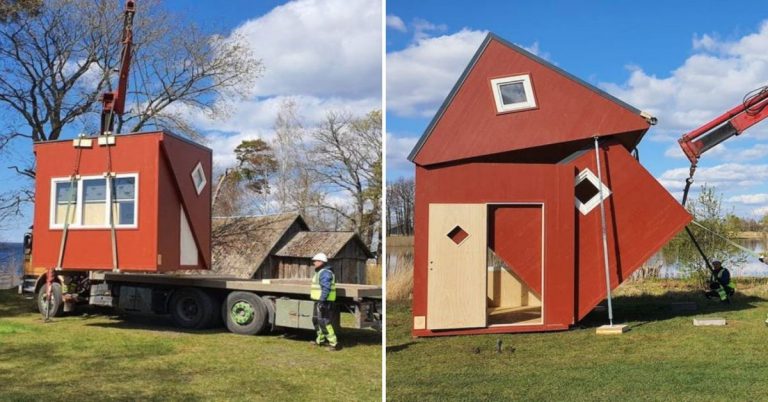 A $22,000 Tiny Home Can Be Unfolded From The Box Within Three Hours FI