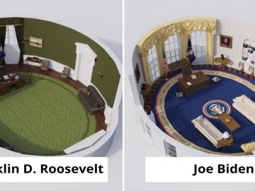 Digital Artists Recreated The Changes Of The Oval Office Over The Last 100 Years FI