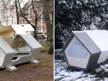 German City Has Created Weatherproof Sleep Pods For The Homeless FI