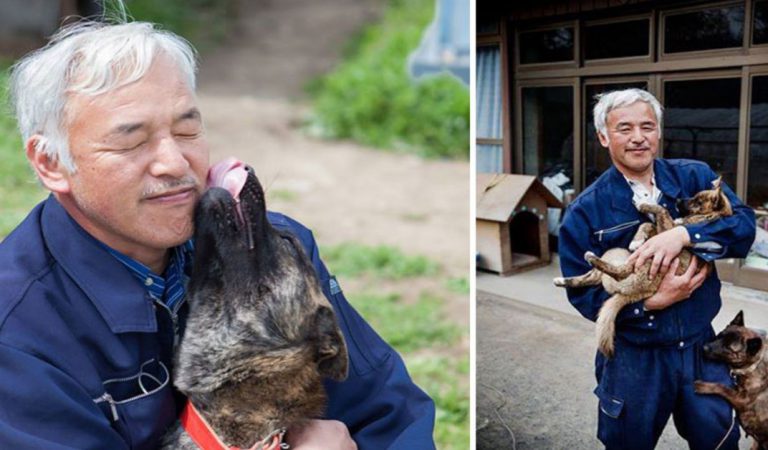 Two Men Still Care For All The Pets Left Behind During Fukushima Nuclear Disaster