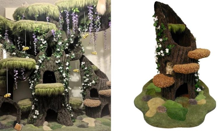 You Can Now Get Your Cat An ‘Enchanted Forest’ To Play Around You Can Now Get Your Cat An ‘Enchanted Forest’ To Play Around