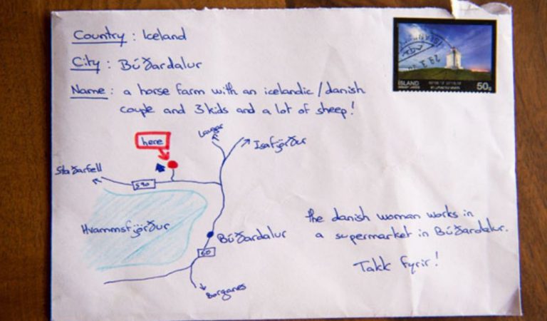 WOW: In Iceland, A Hand-Drawn Map As An Address Gets Successfully Delivered