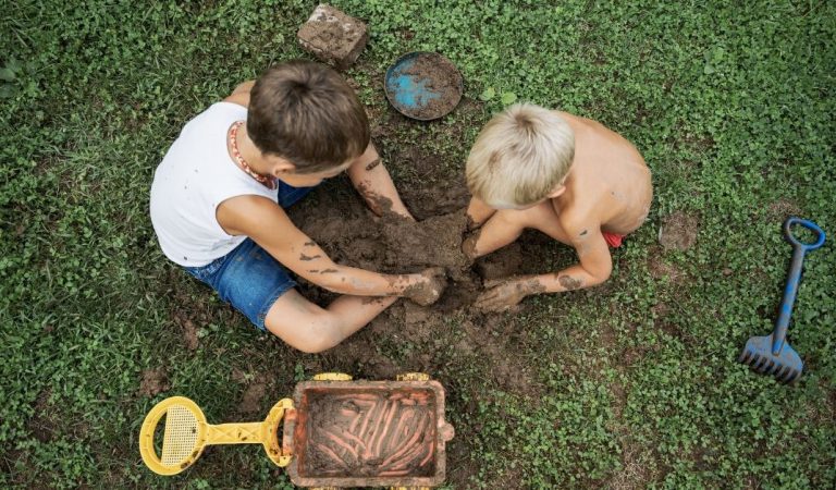Two 5-Yr-Old Boys Dig Their Way Out Of Kindergarten To Buy A Jaguar Sports Car Two 5-Yr-Old Boys Dig Their Way Out Of Kindergarten To Buy A Jaguar Sports Car